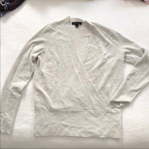 Ann Taylor wrap sweater - size M